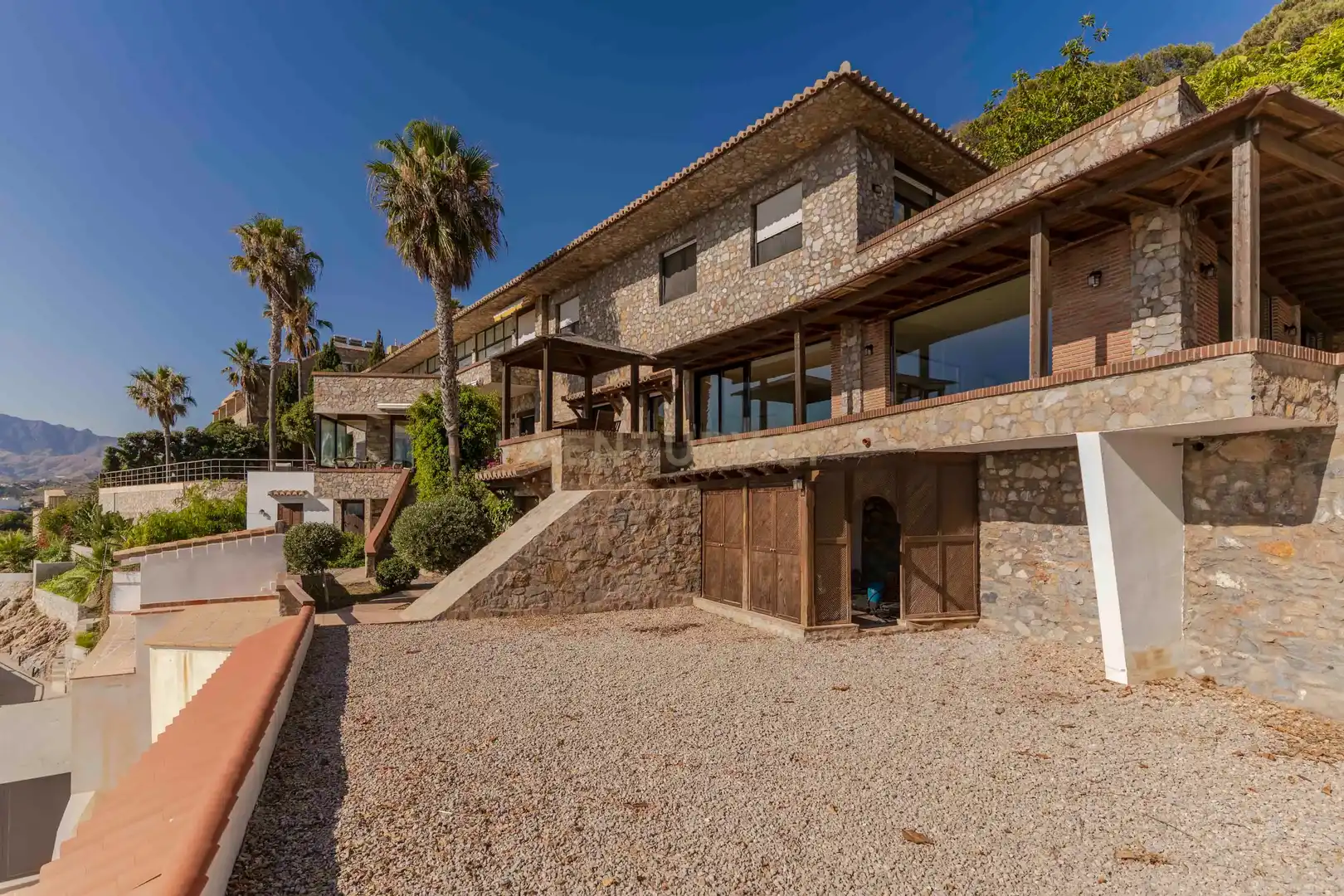 Exterior view of Houses for sale in Almuñécar  with Air Conditioner, Private garden and Storage room