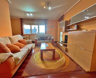 Living room of Flat to rent in Lugo Capital  with Heating, Parquet flooring and Storage room