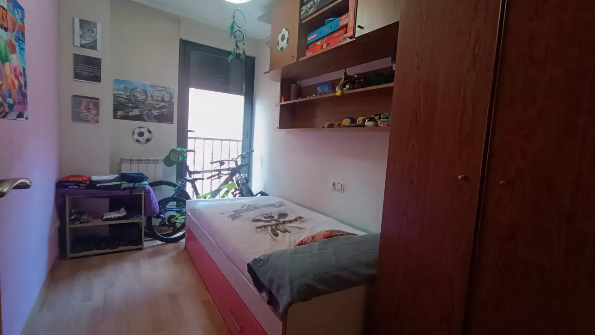 Schlafzimmer von Wohnung zum Verkauf in Castellanos de Moriscos mit Heizung, Möbliert und Ofen