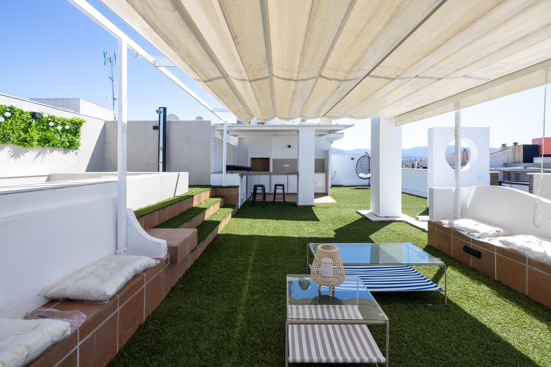 Terrassa de Àtic en venda en Armilla amb Aire condicionat, Jardí privat i Terrassa