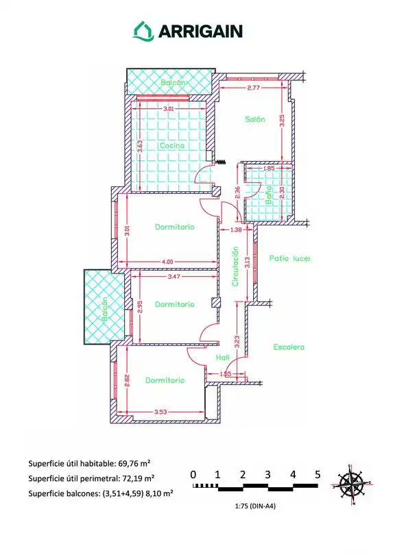 Piso en venta en Andoain con Aire acondicionado, Calefacción y Terraza