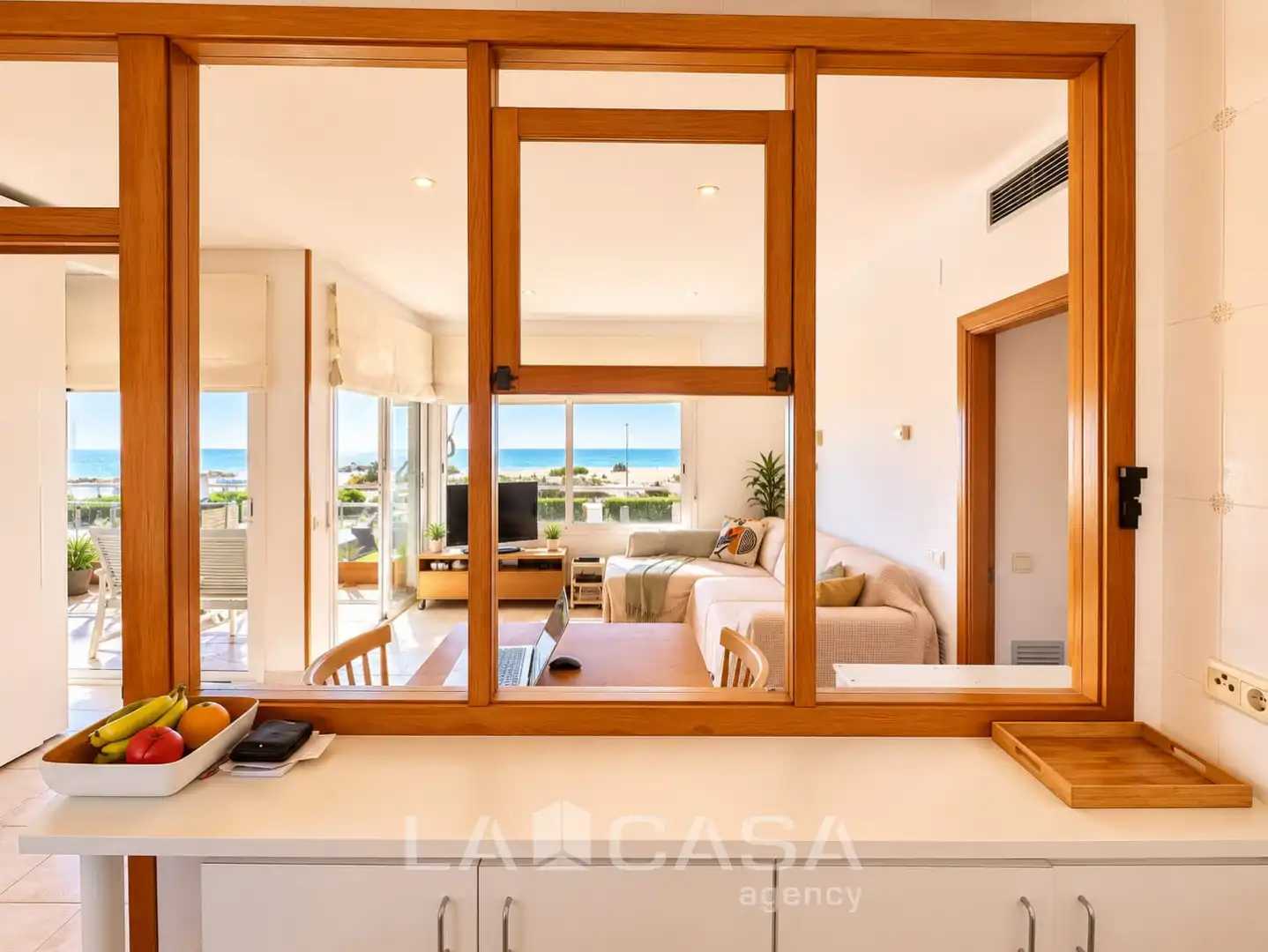 Sala d'estar de Àtic en venda en Sitges amb Terrassa, Traster i Balcó