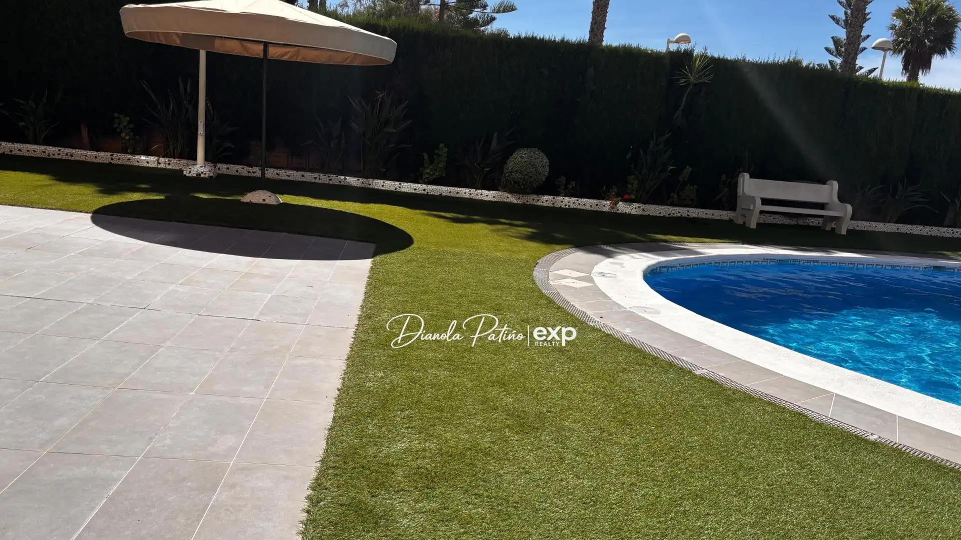 Piscina de Apartament en venda en Oropesa del Mar / Orpesa amb Aire condicionat, Jardí privat i Terrassa