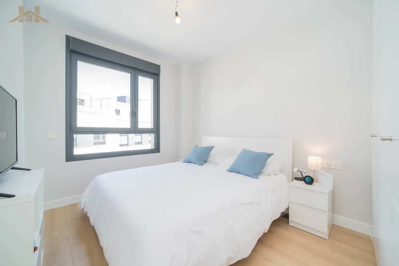 Schlafzimmer von Wohnung zum Verkauf in Pozuelo de Alarcón mit Klimaanlage, Heizung und Terrasse