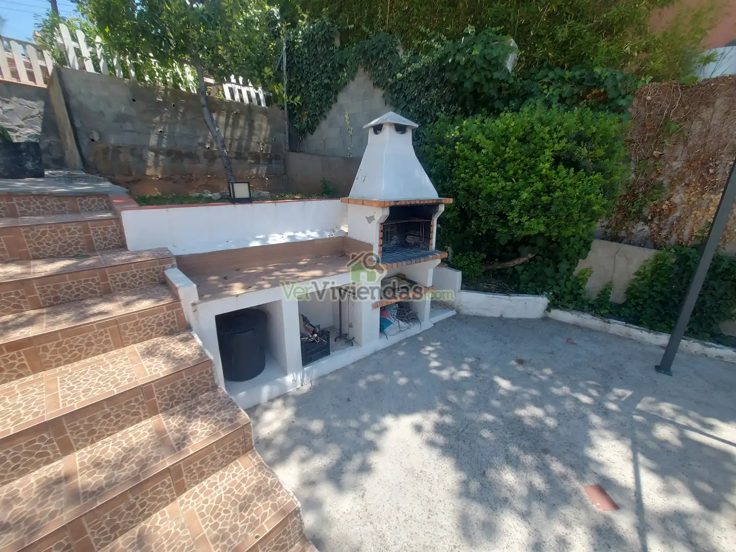 Terrassa de Casa o xalet en venda en Olivella amb Calefacció, Jardí privat i Parquet