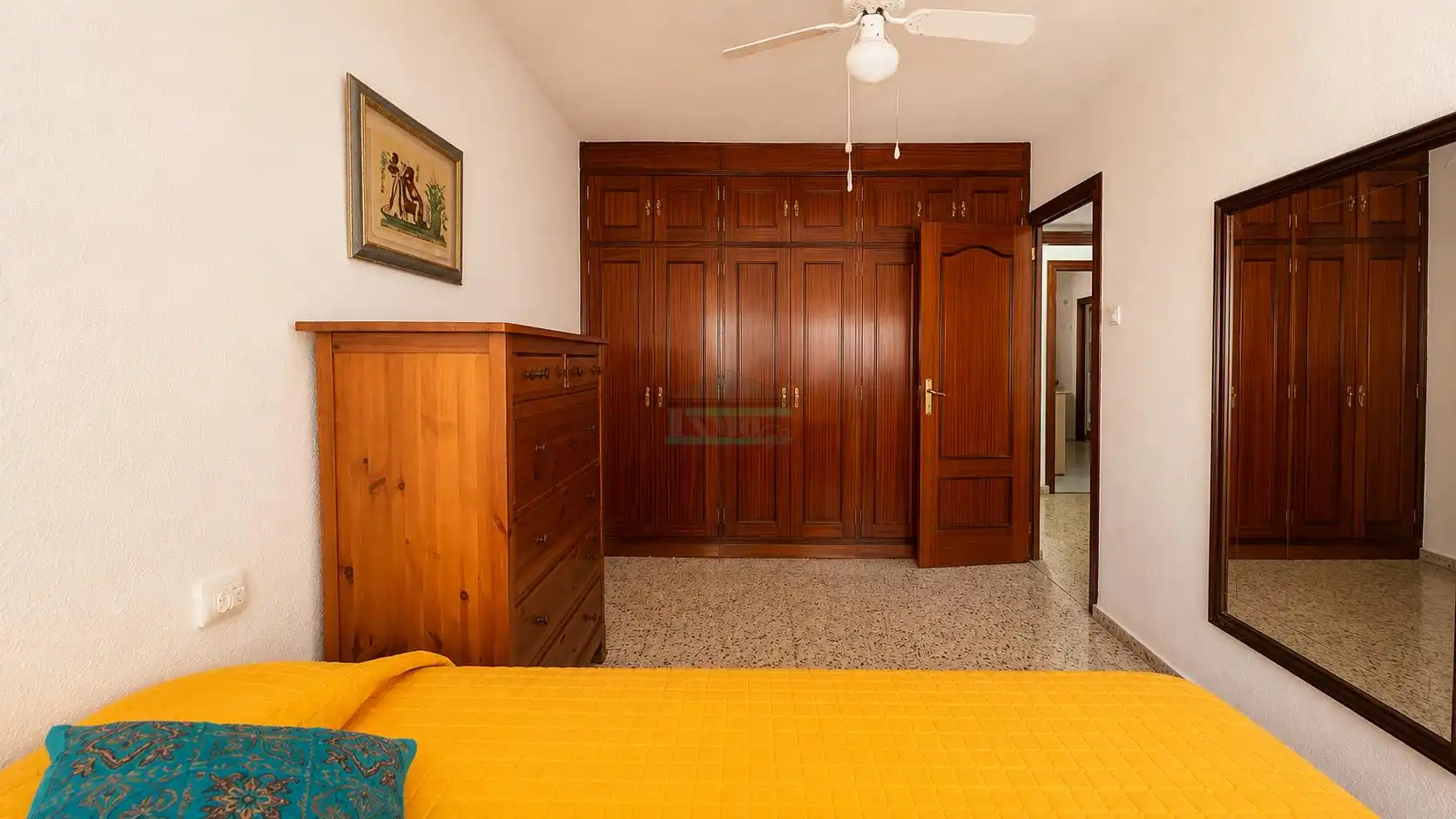 Bedroom of Flat for rent in Granada  with Air Conditioner, Furnished and Oven