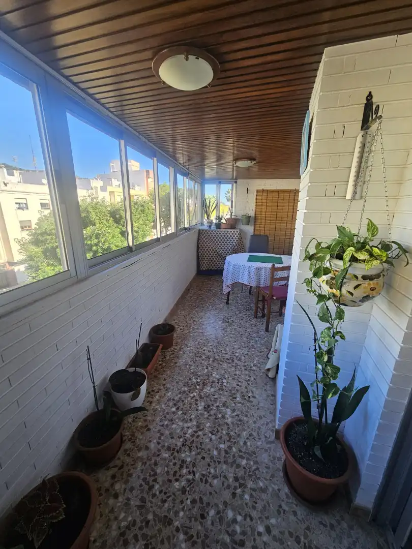 Terraza de Piso en venta en Tavernes de la Valldigna con Trastero, Horno y Lavadora
