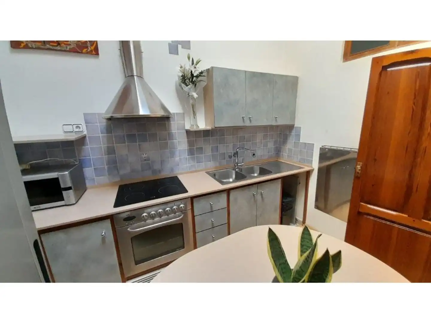 Cocina de Piso en venta en Algemesí con Terraza, Amueblado y Balcón