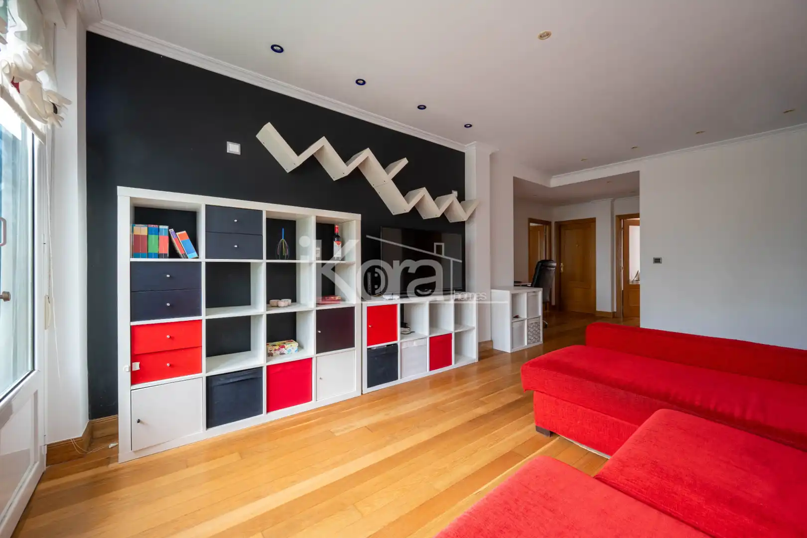 Sala de estar de Planta baja en venta en Aduna con Calefacción, Jardín privado y Parquet