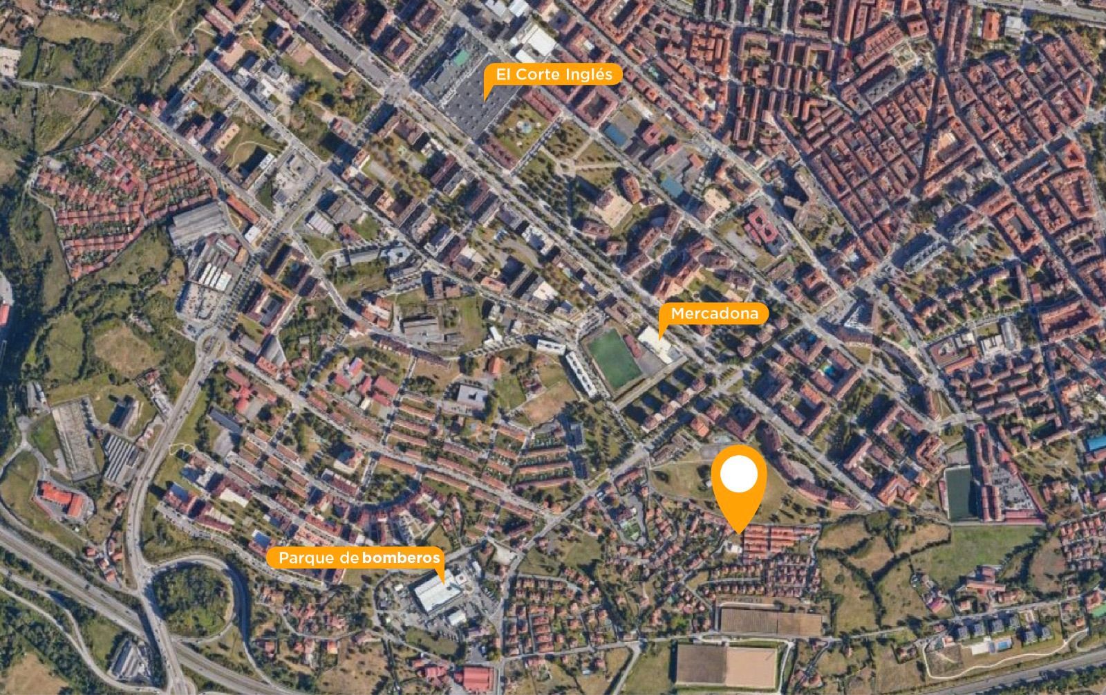 Vista exterior de Residencial en venta en Gijón 