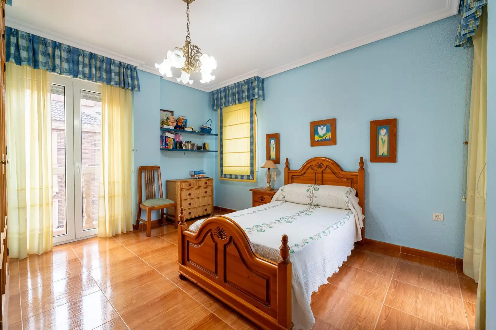 Bedroom of Houses for sale in Roquetas de Mar  with Air Conditioner, Private garden and Terrace