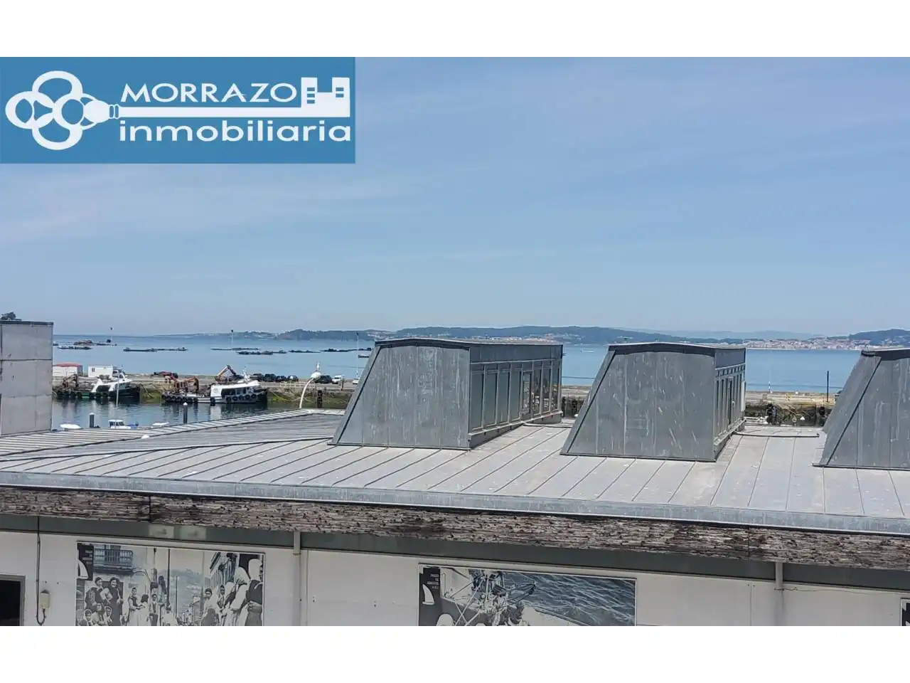 Terrace of Flat for rent in Bueu  with Heating, Parquet flooring and Furnished