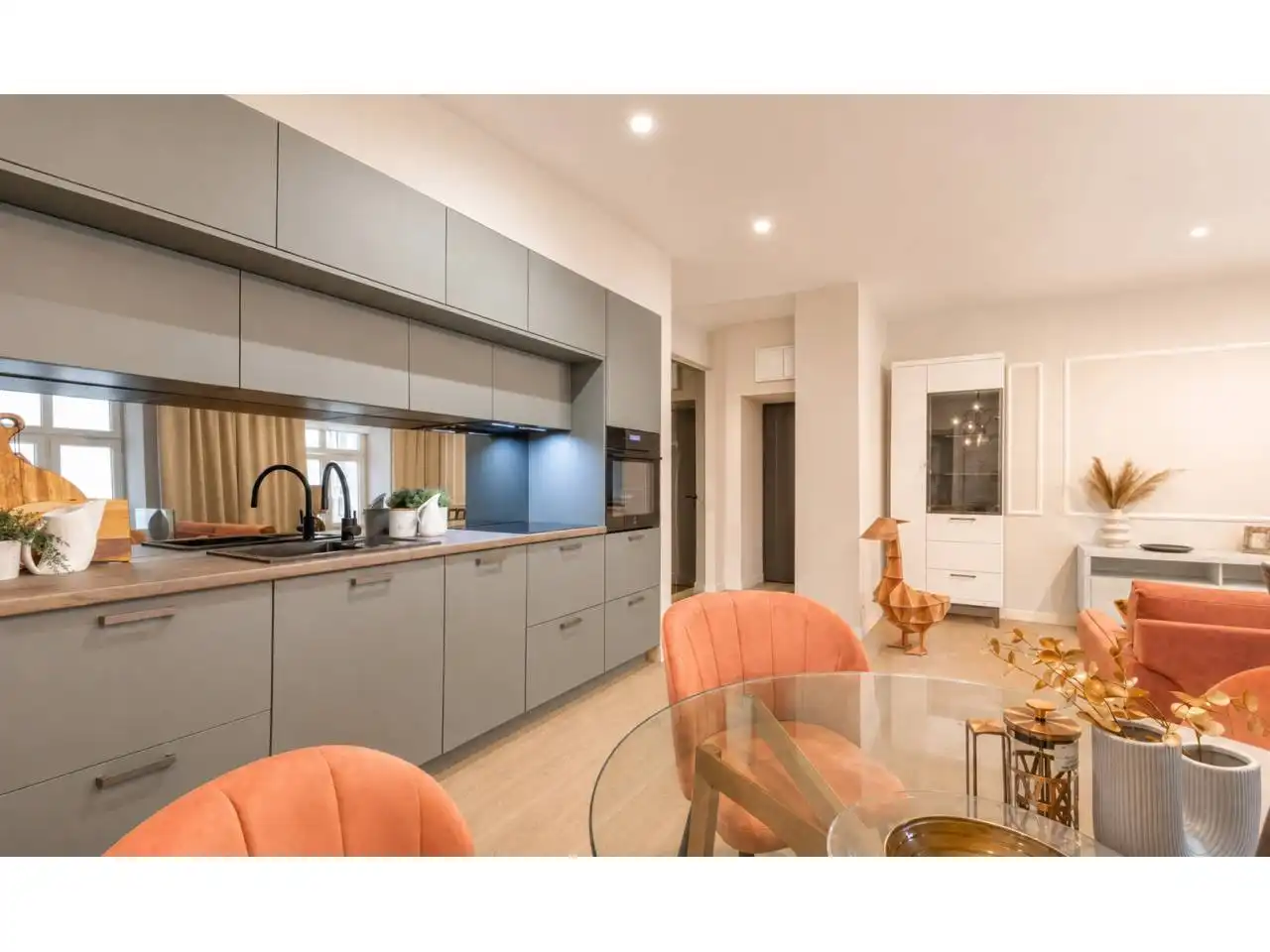Cocina de Piso en venta en Barcelona con Aire acondicionado y Parquet