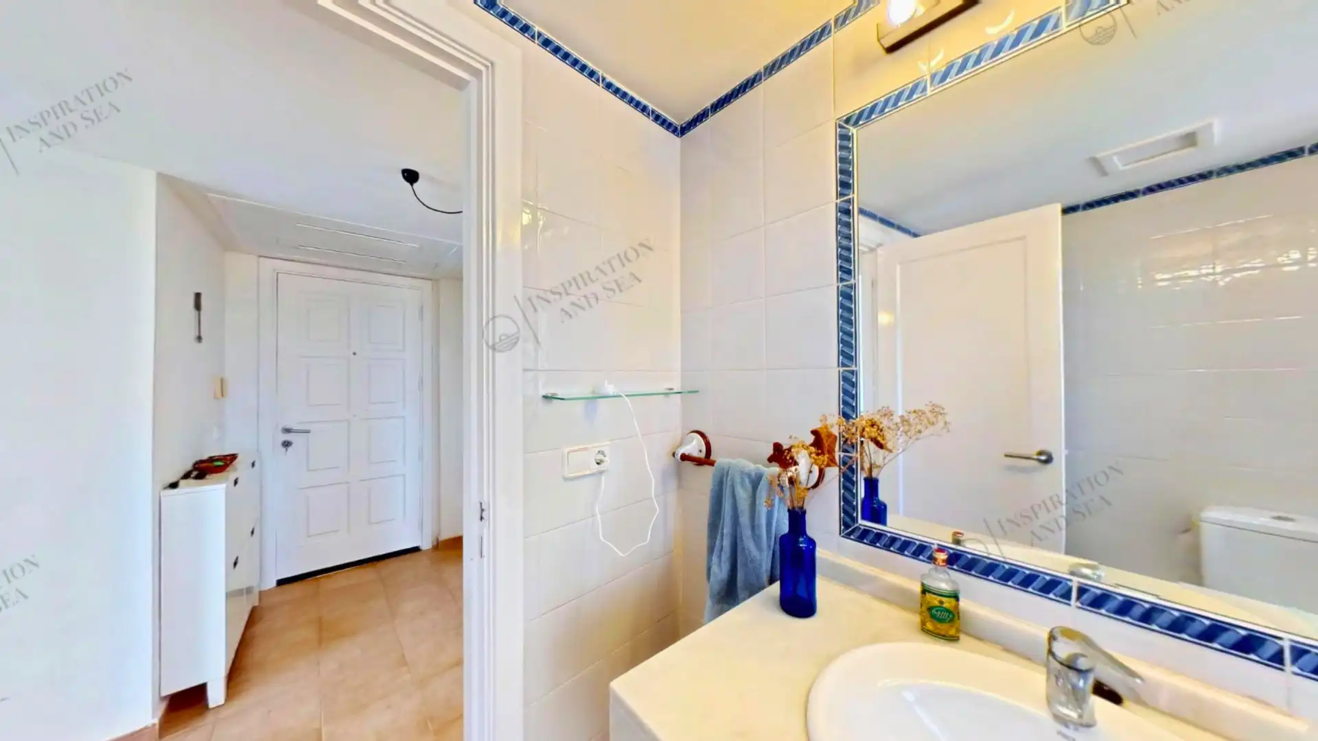 Bathroom of Flat for sale in Santa Eulària des Riu  with Air Conditioner and Terrace