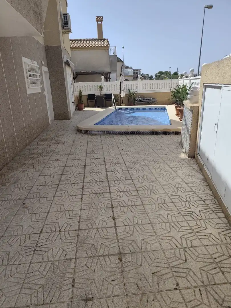 Swimming pool of Houses for rent in Orihuela  with Air Conditioner, Heating and Terrace