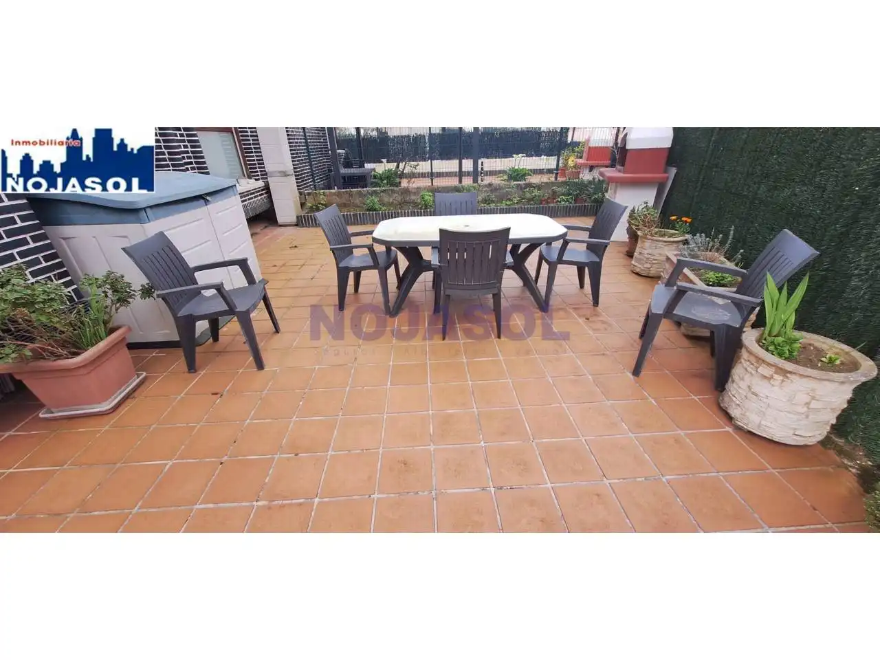 Terrassa de Apartament de lloguer en Noja amb Calefacció, Jardí privat i Terrassa