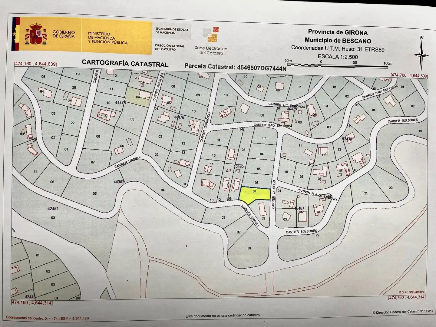 Terrain résidentiel à vendre à Urbanizacion Mas Llunes 1840, imagen 8