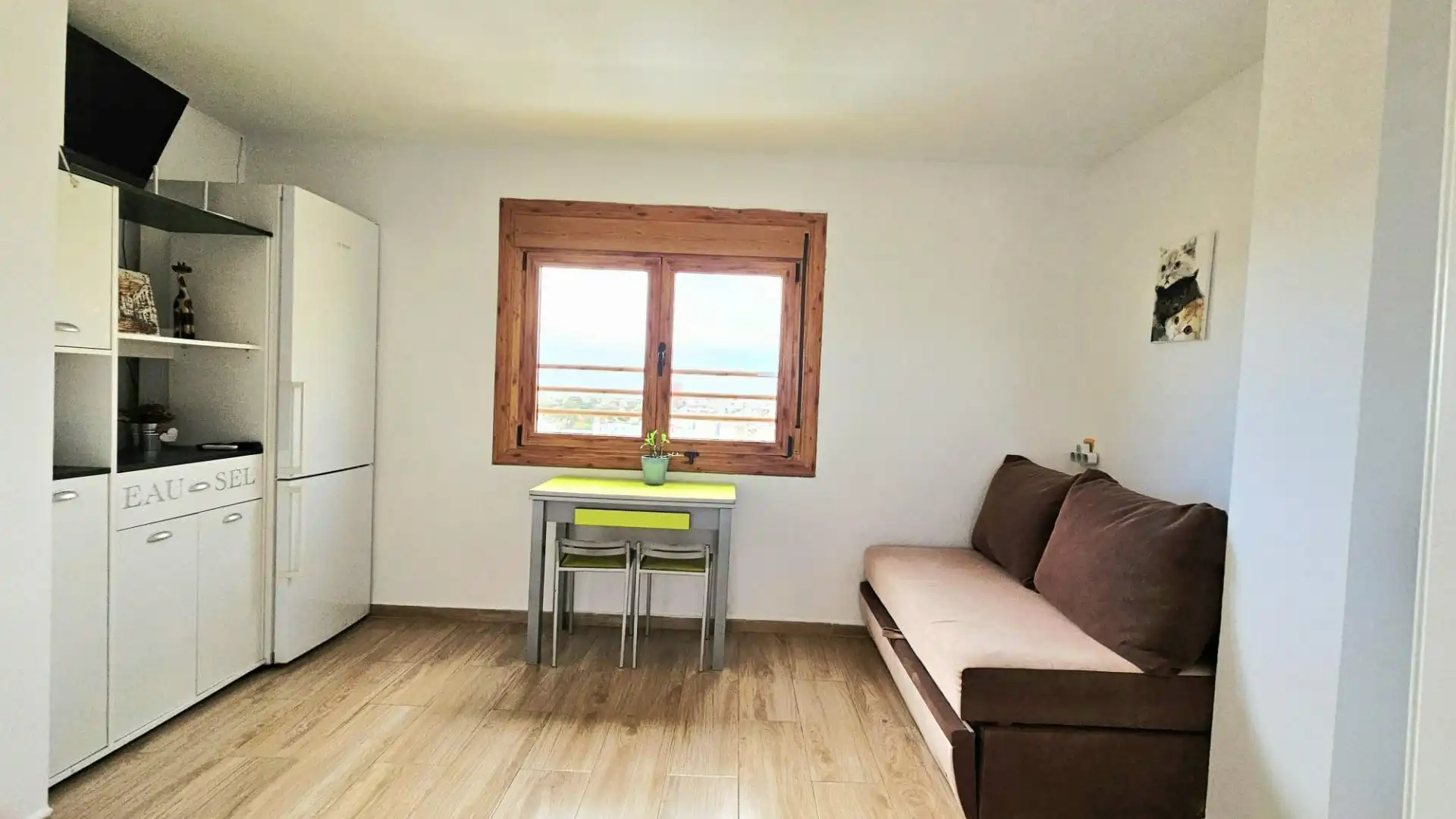 Sala d'estar de Àtic en venda en Torrevieja amb Aire condicionat, Terrassa i Moblat