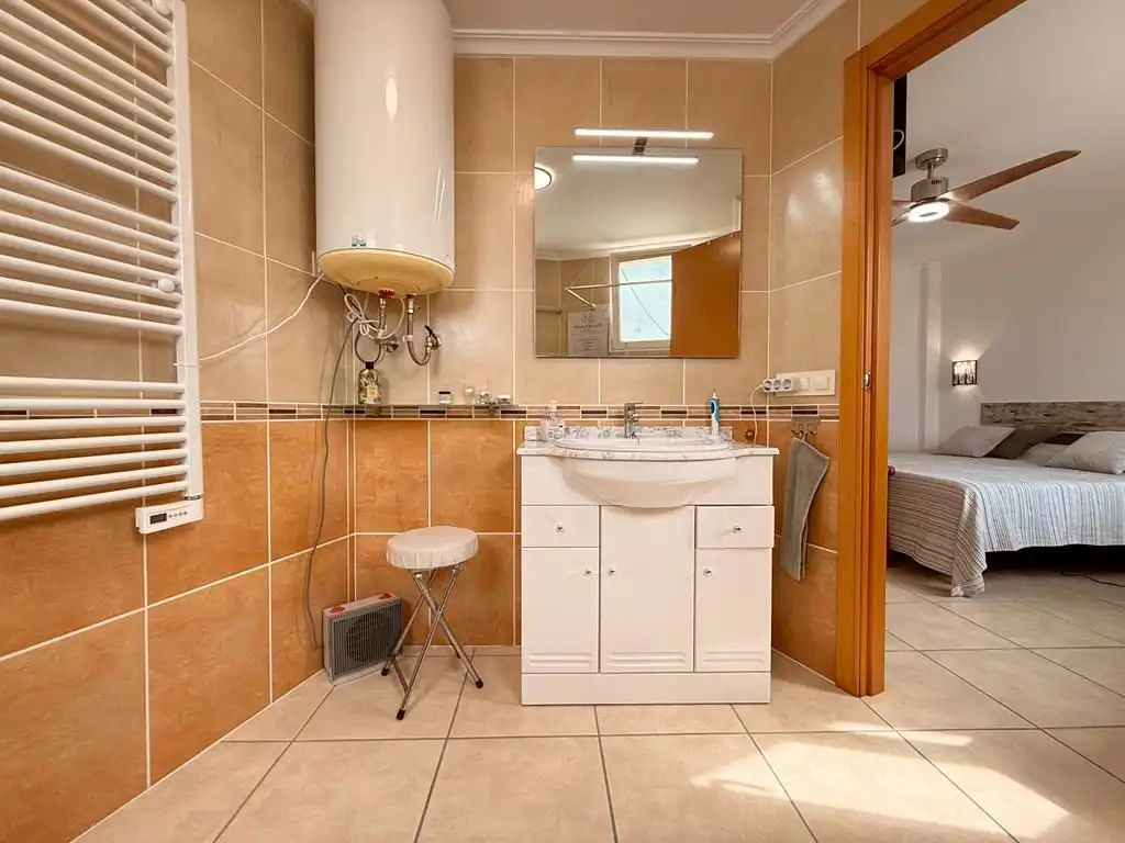 Badezimmer von Maisonette zum Verkauf in Ondara mit Heizung