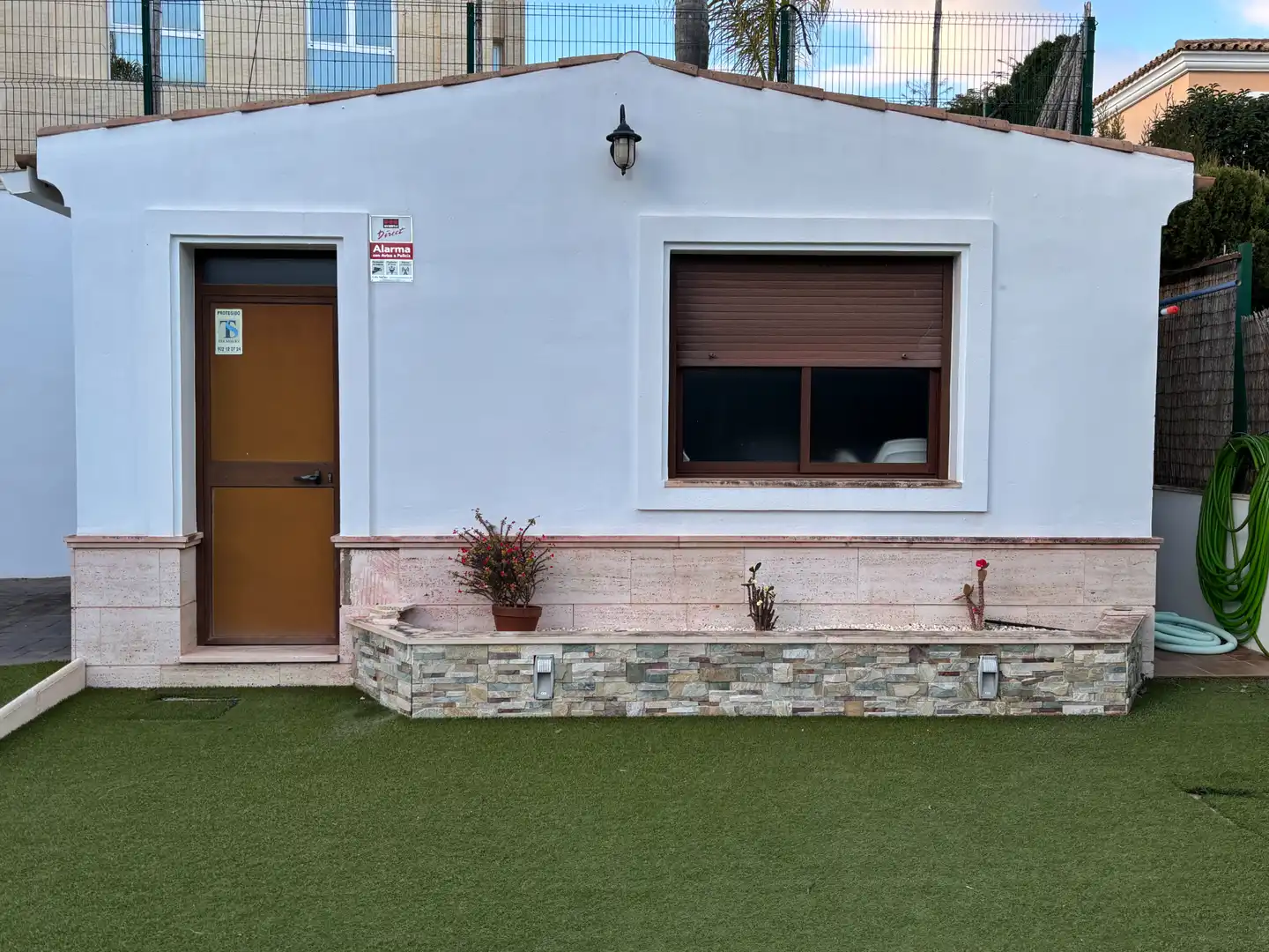 Vista exterior de Casa o chalet en venta en Islantilla con Aire acondicionado, Calefacción y Jardín privado