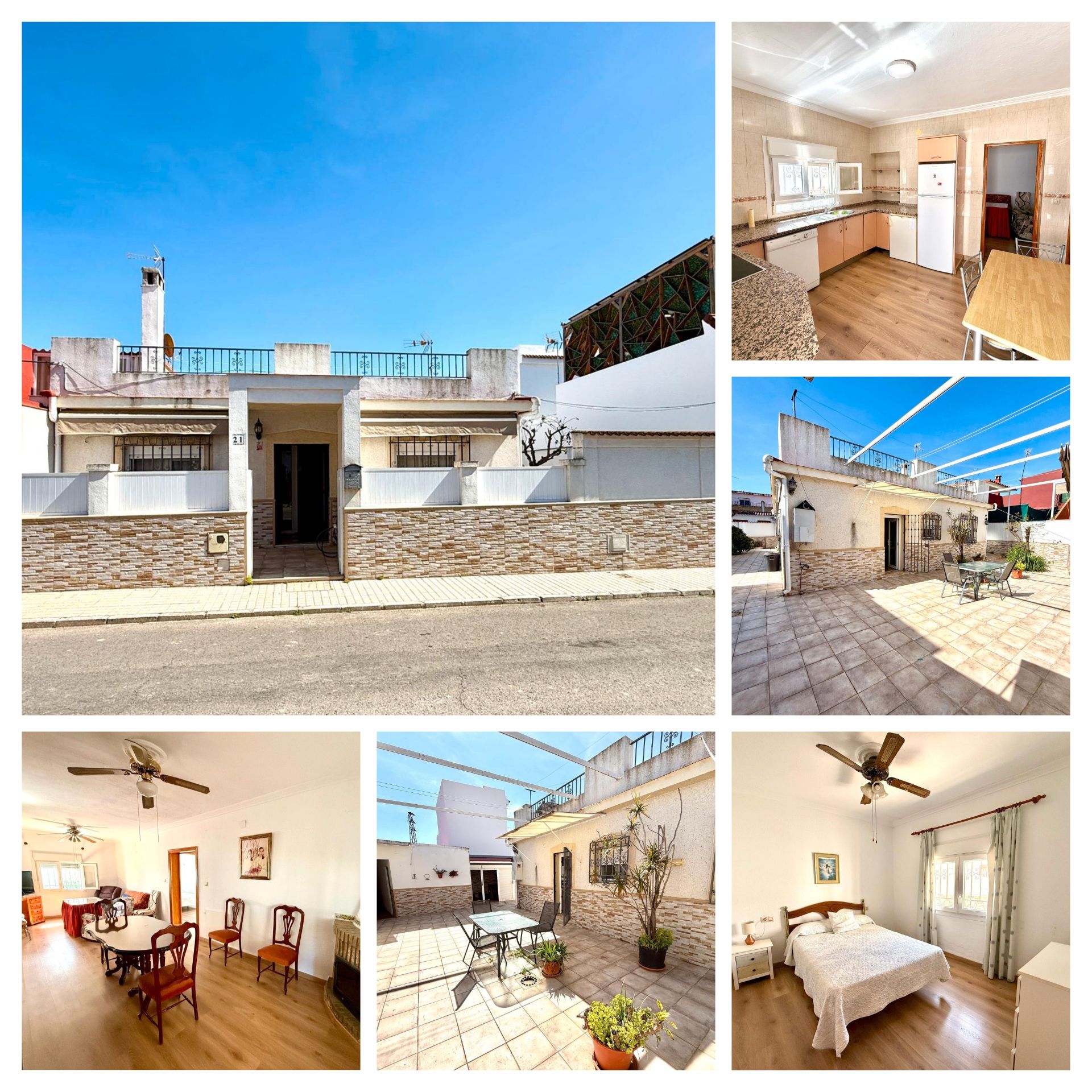 Vista exterior de Casa o chalet en venta en Mairena del Aljarafe con Aire acondicionado y Terraza