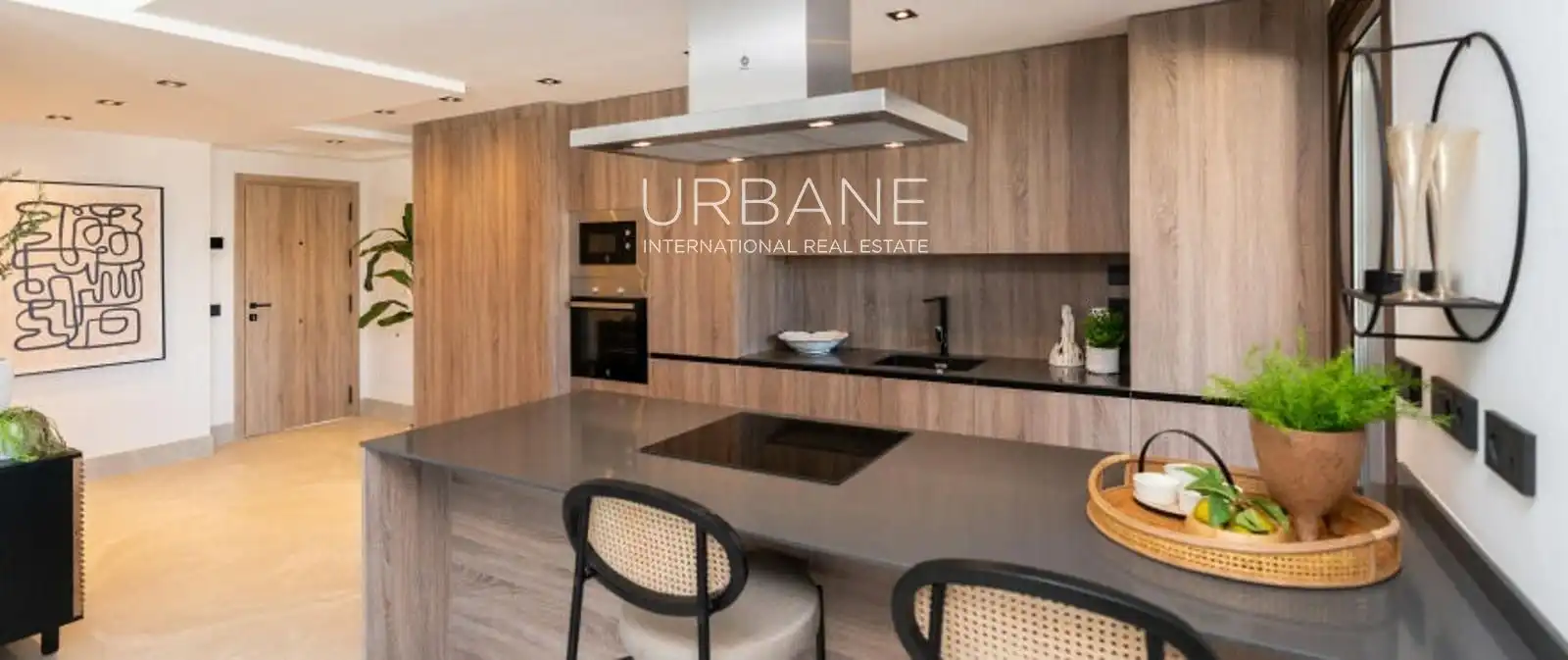Kitchen of Flat for sale in Istán  with Air Conditioner, Terrace and Swimming Pool