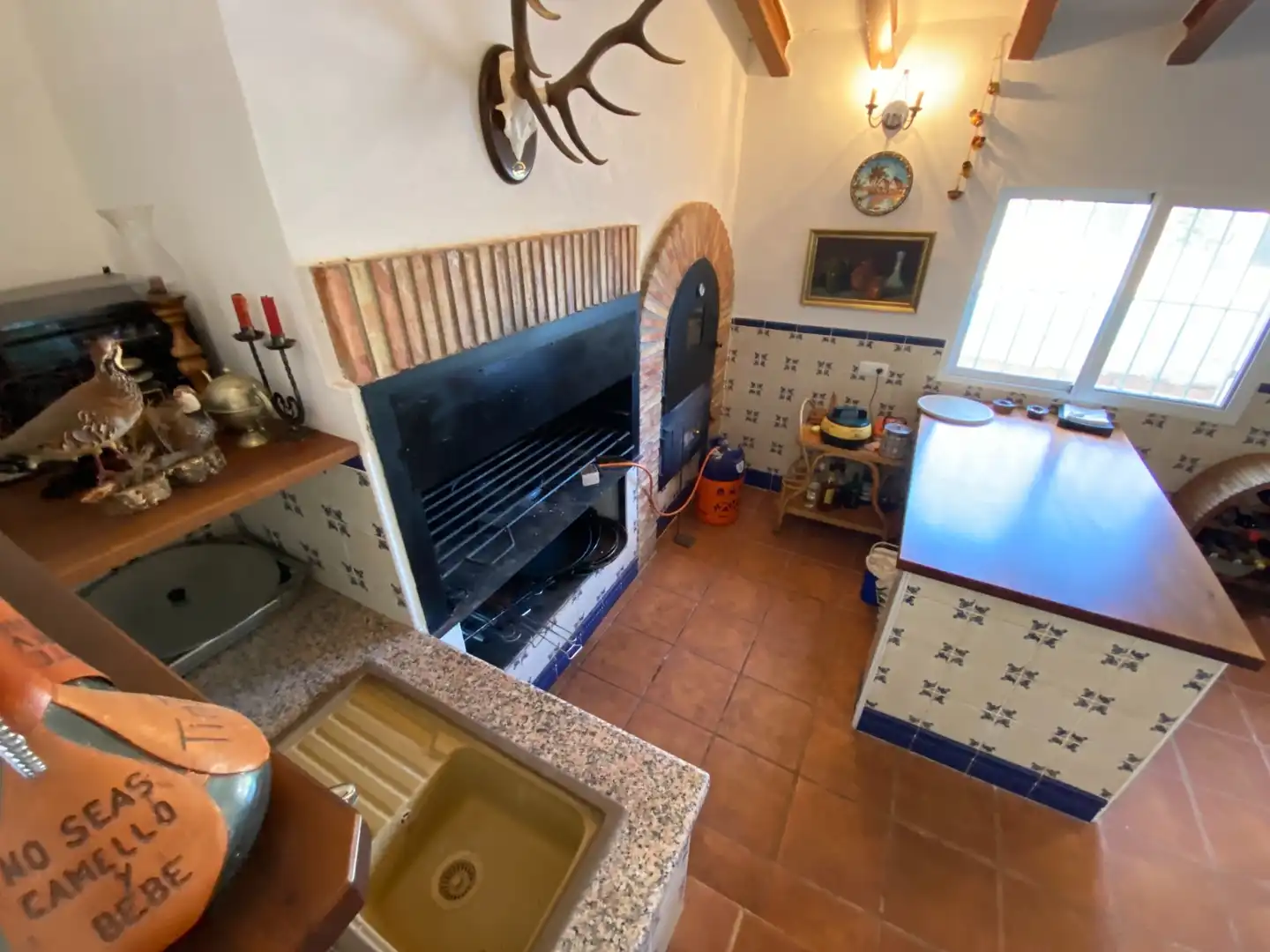 Cocina de Casa o chalet en venta en Salinas con Aire acondicionado, Jardín privado y Terraza