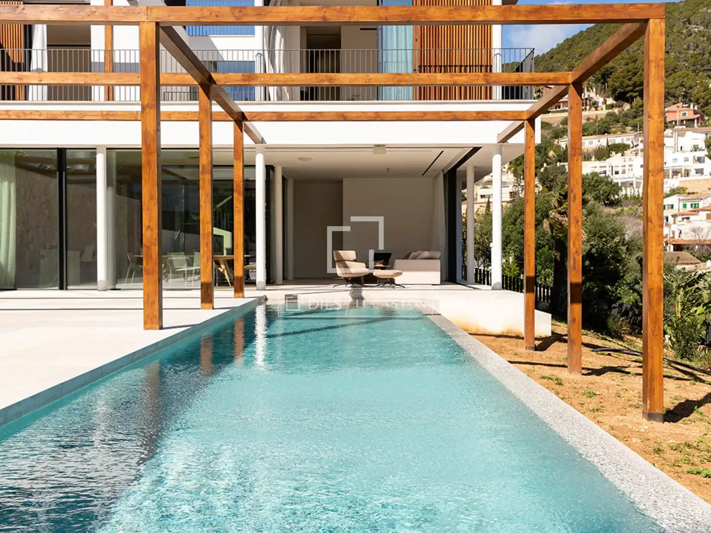 Swimming pool of Houses for sale in Calvià  with Air Conditioner, Private garden and Terrace