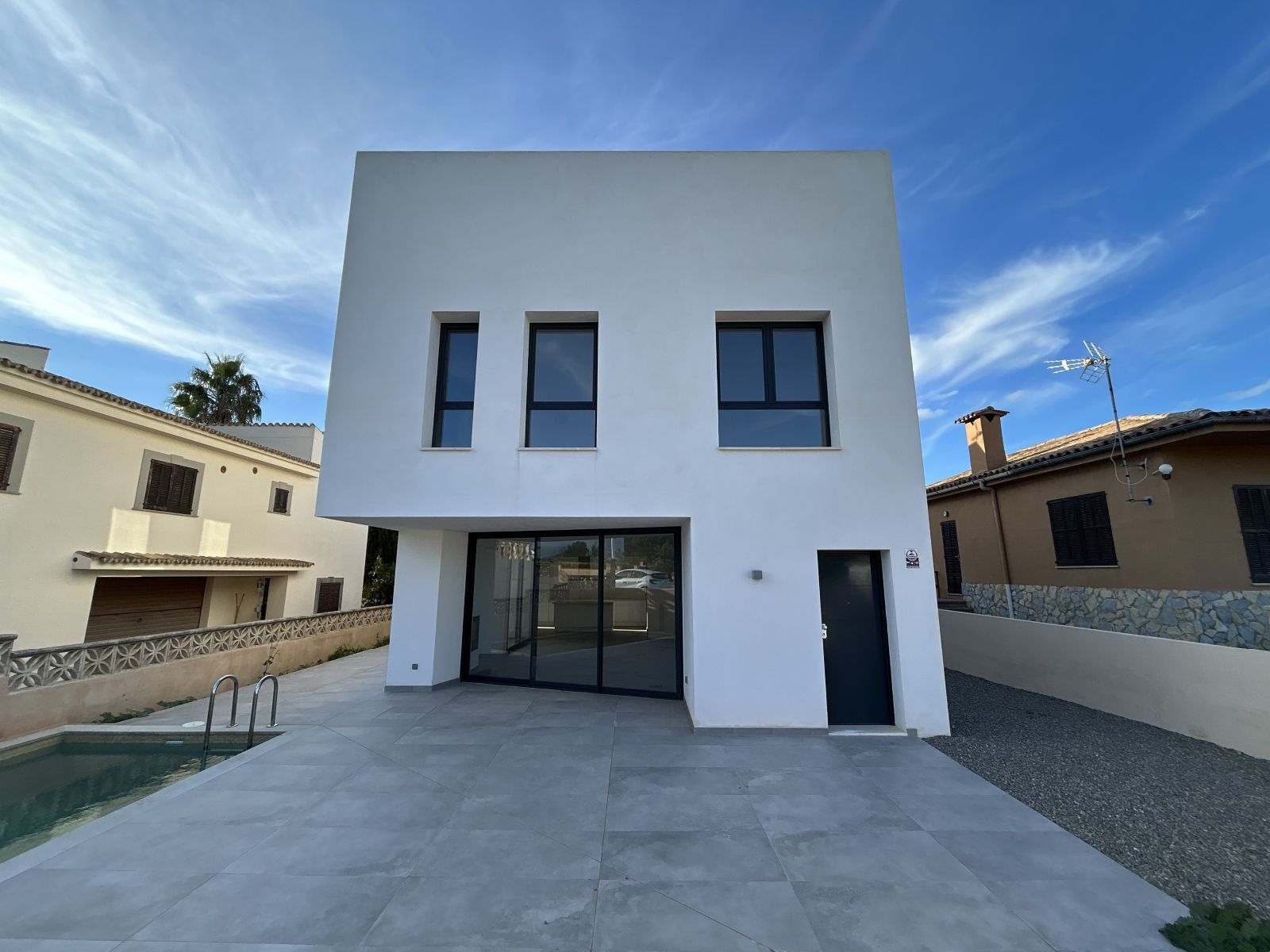 Exterior view of House or chalet for sale in Santa Margalida  with Air Conditioner, Heating and Private garden