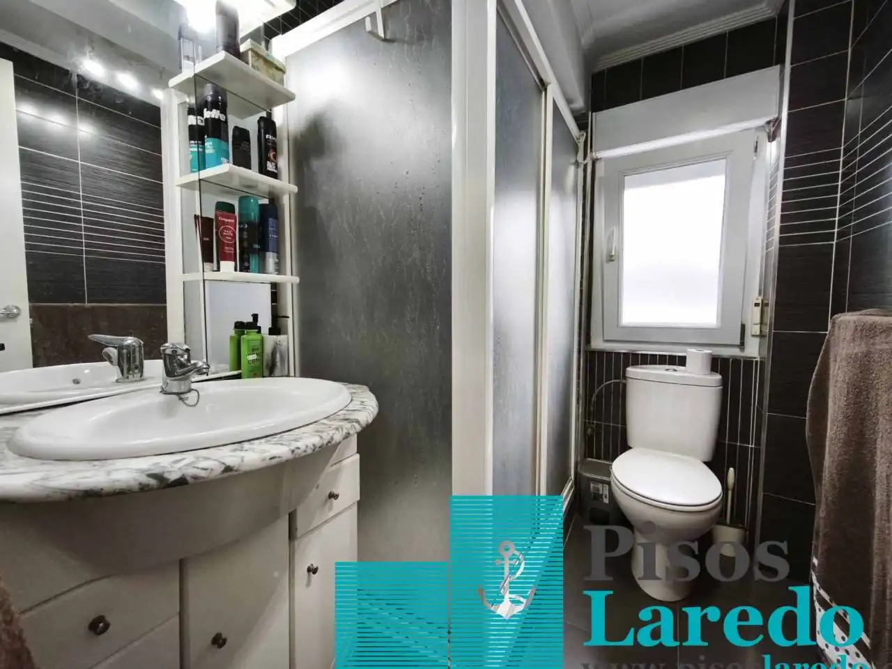 Bathroom of Flat for sale in Limpias  with Heating, Parquet flooring and Furnished