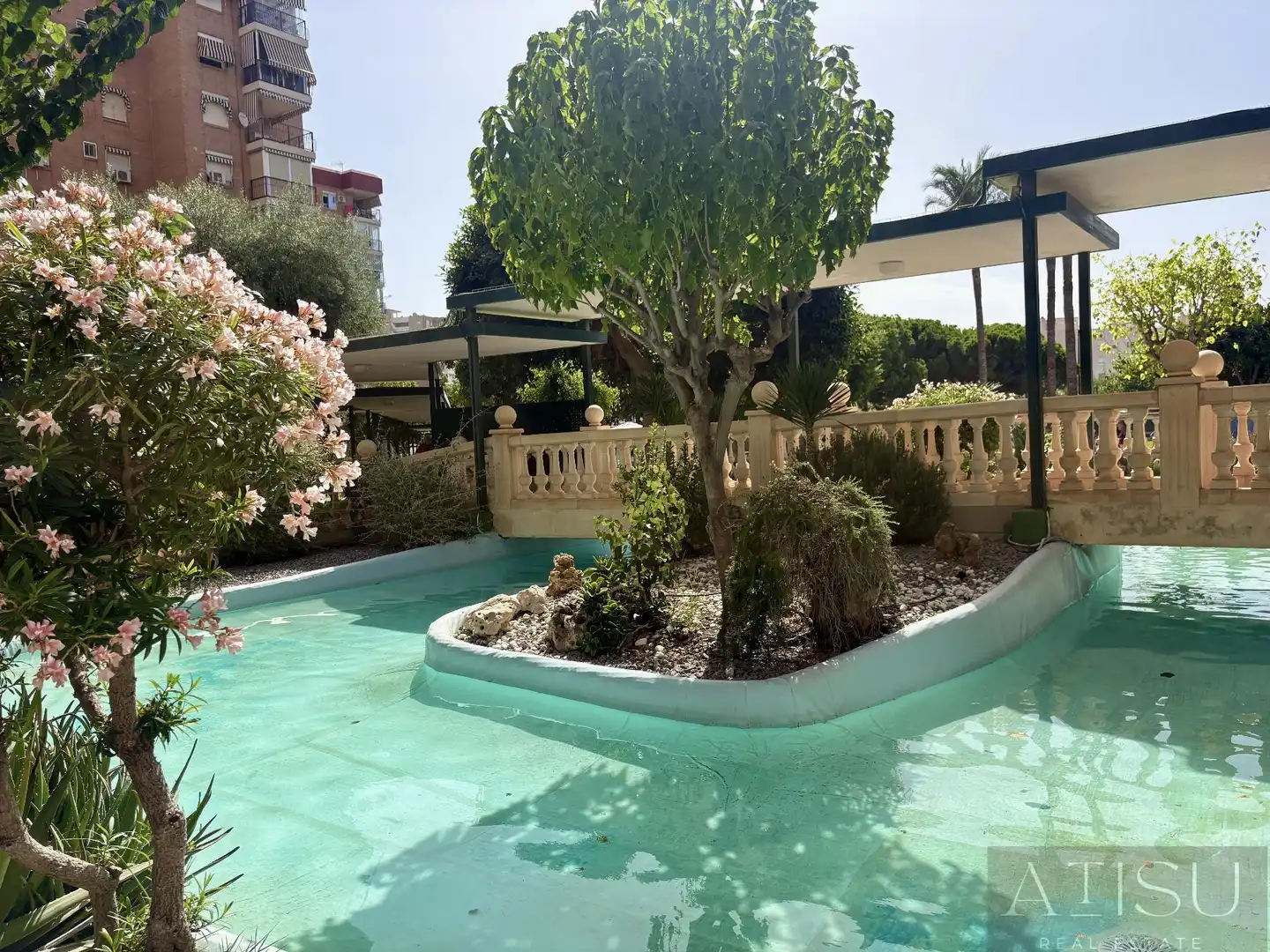 Swimming pool of Flat for sale in El Campello  with Air Conditioner, Heating and Terrace