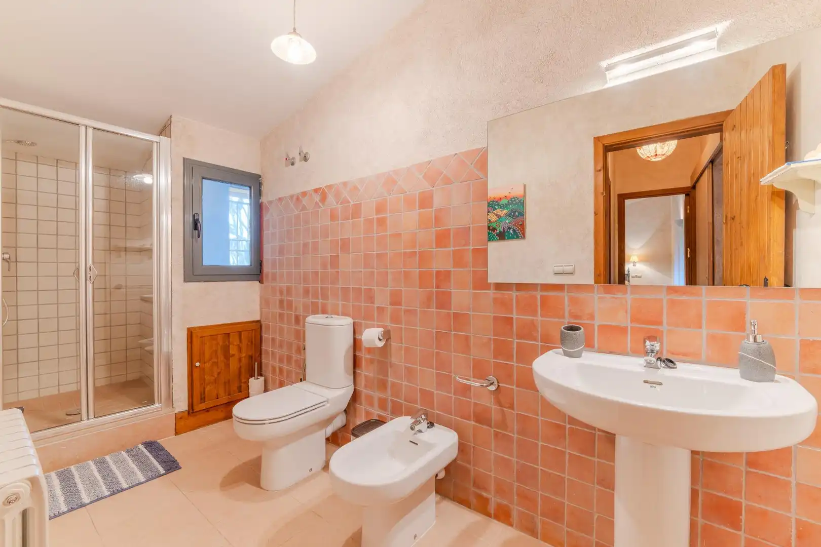 Baño de Finca rústica en venta en Bescanó con Calefacción, Jardín privado y Trastero