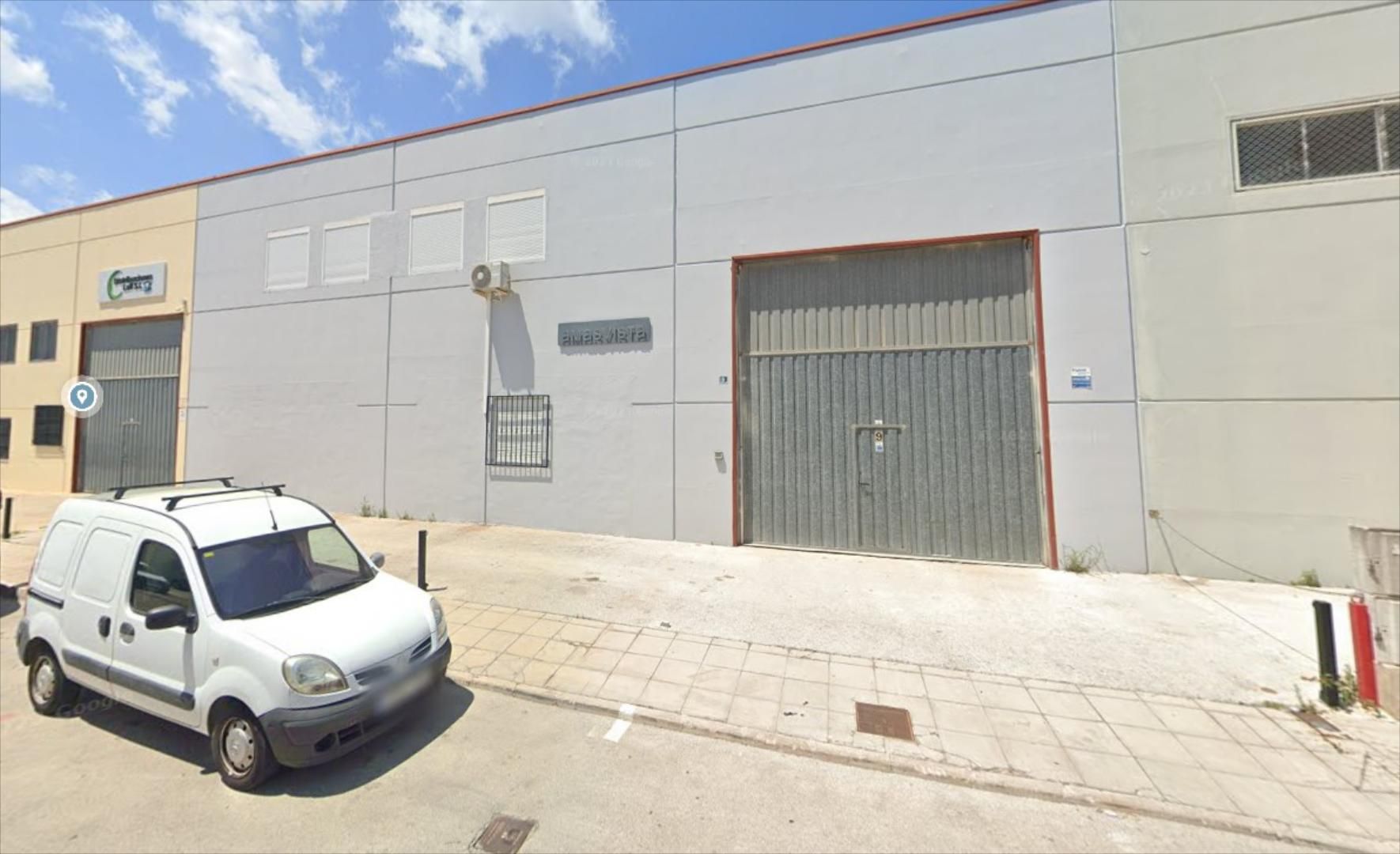 Vista exterior de Nau industrial de lloguer en Pedreguer