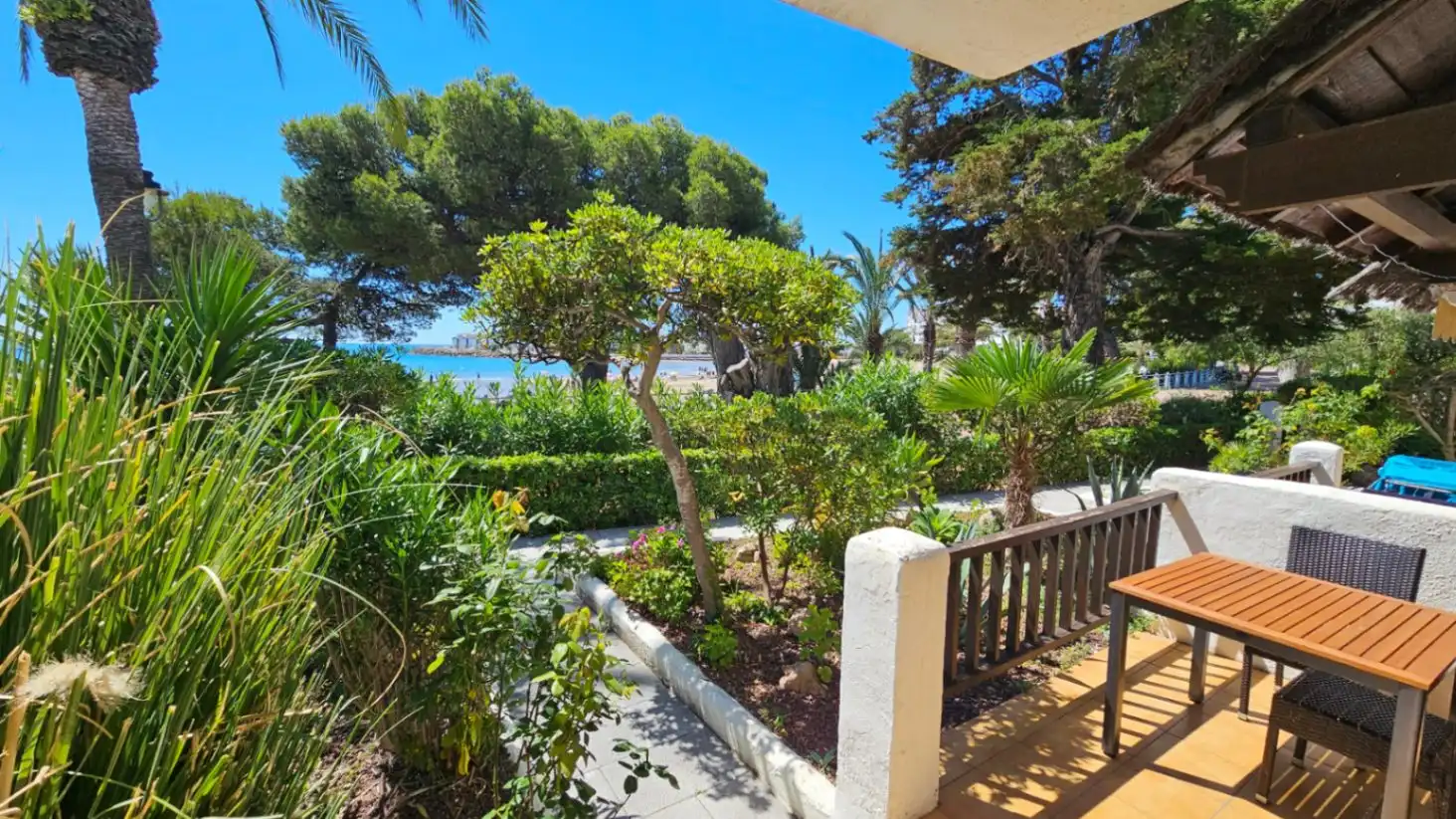 Garden of Apartments for sale in Alcalà de Xivert  with Swimming Pool and Furnished