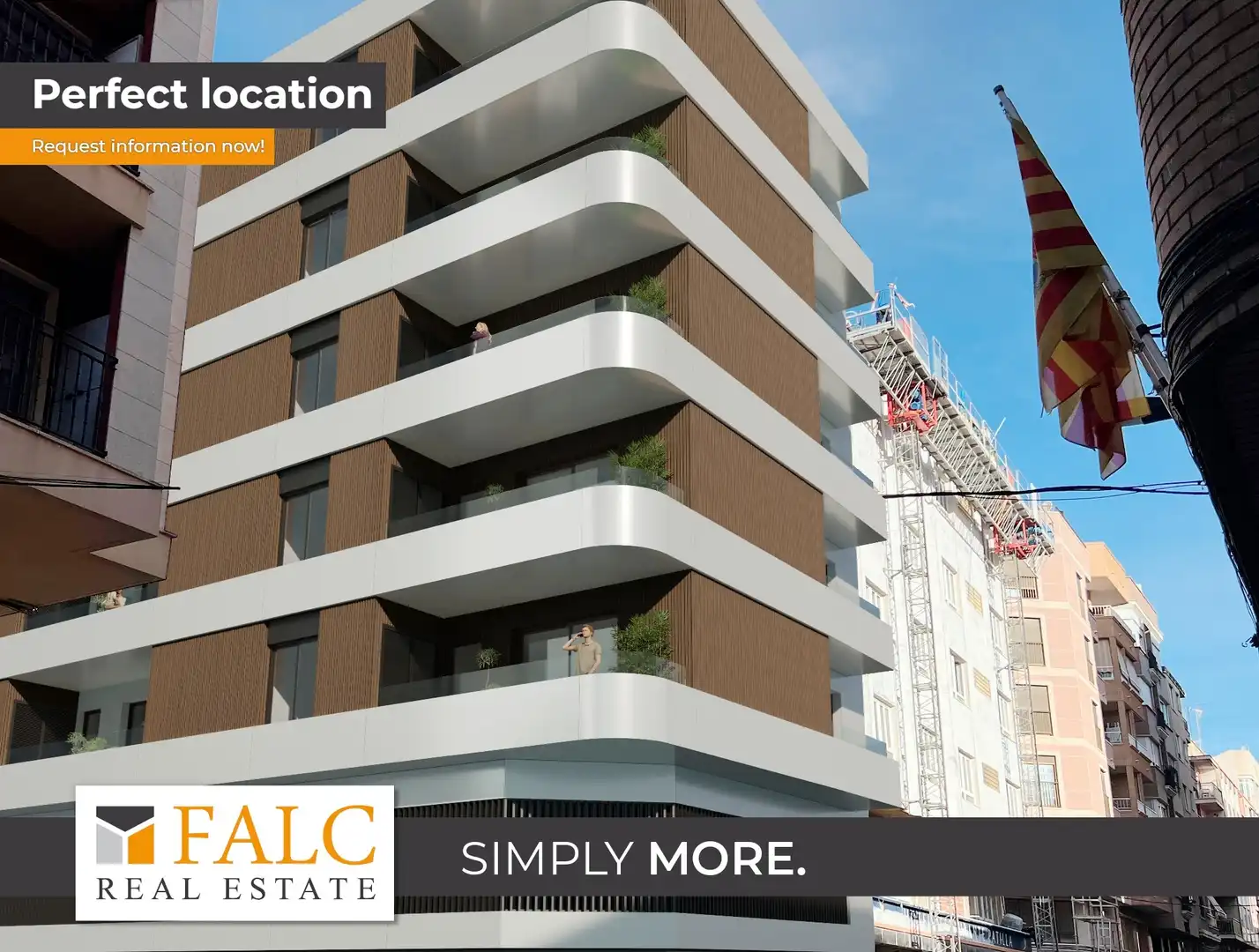 Apartamento con ascensor en venta en Santa Pola ciudad