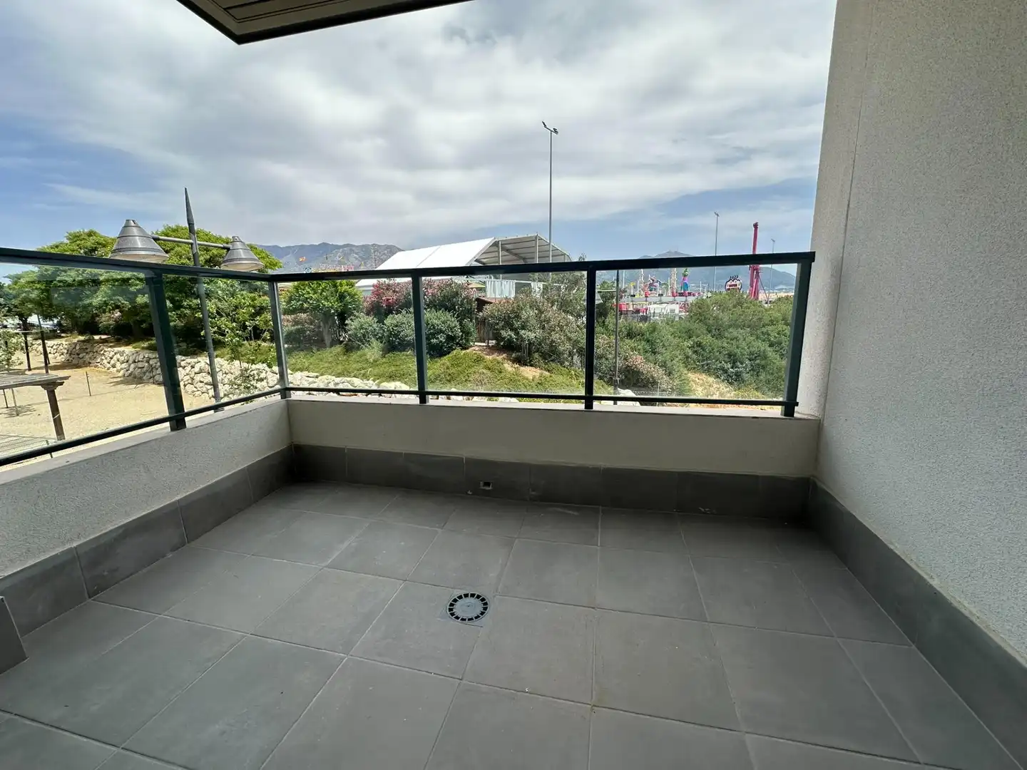 Terrace of Flat for rent in Mijas  with Air Conditioner, Heating and Private garden