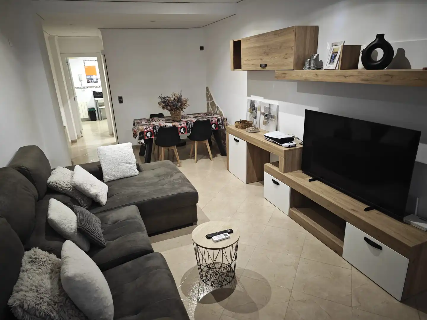 Sala de estar de Finca rústica en venta en El Real de Gandia con Aire acondicionado, Calefacción y Terraza