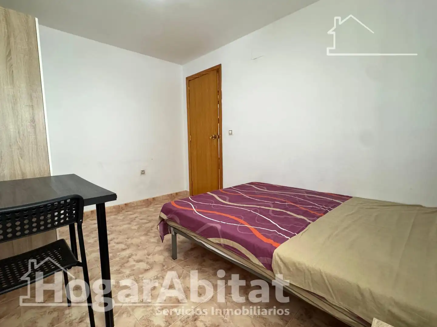 Bedroom of Flat for sale in Castellón de la Plana / Castelló de la Plana  with Air Conditioner, Heating and Terrace