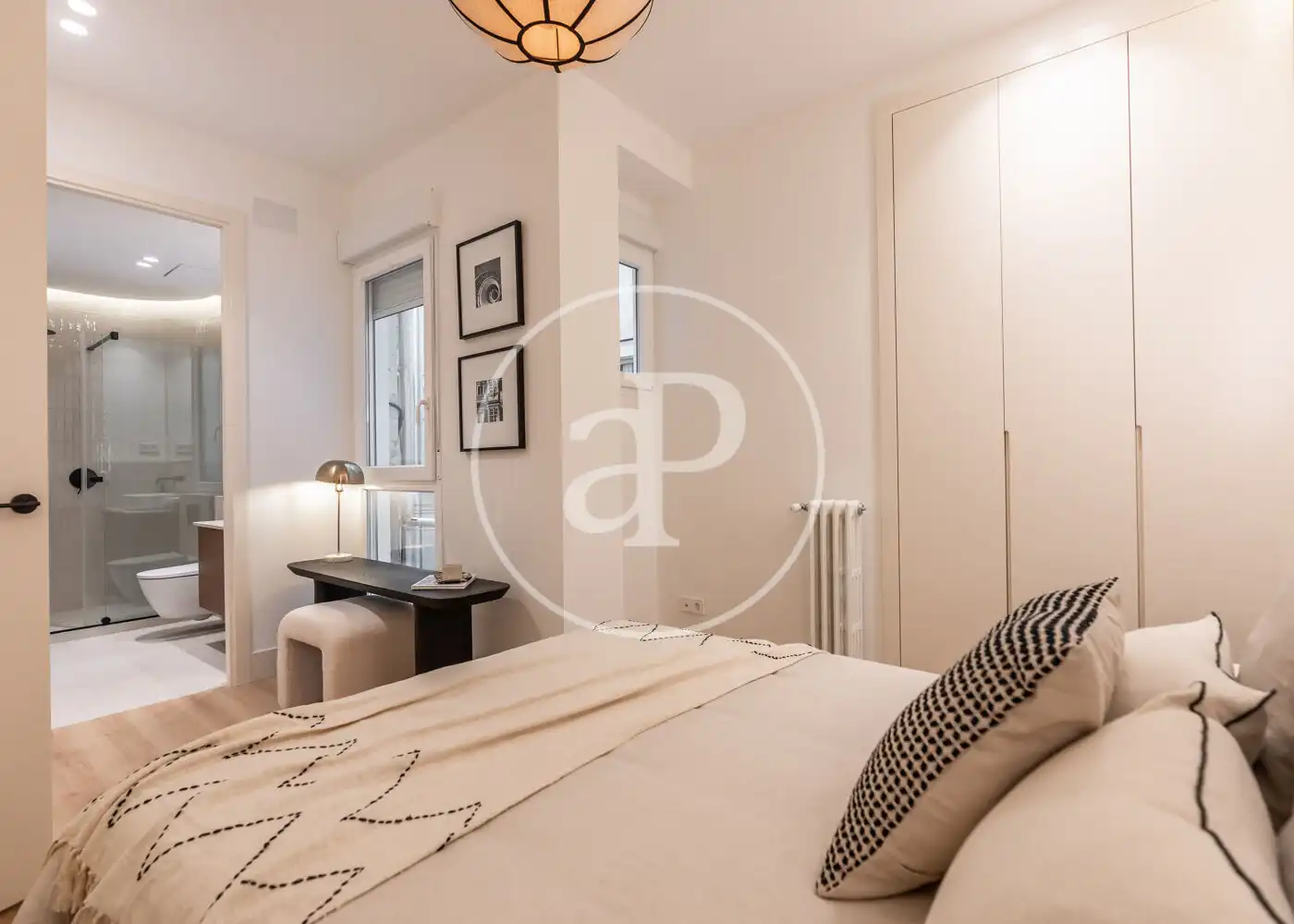 Bedroom of Flat for sale in Madrid  with Heating and Furnished