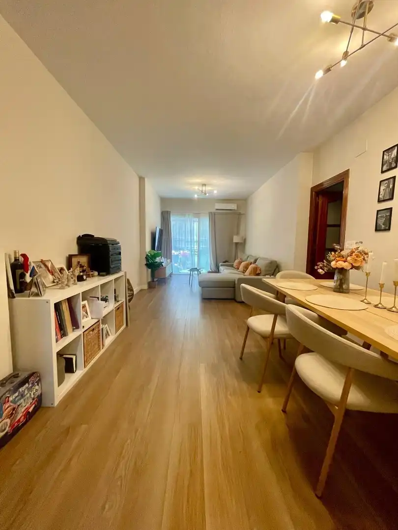 Sala de estar de Piso en venta en Ciudad Jardín