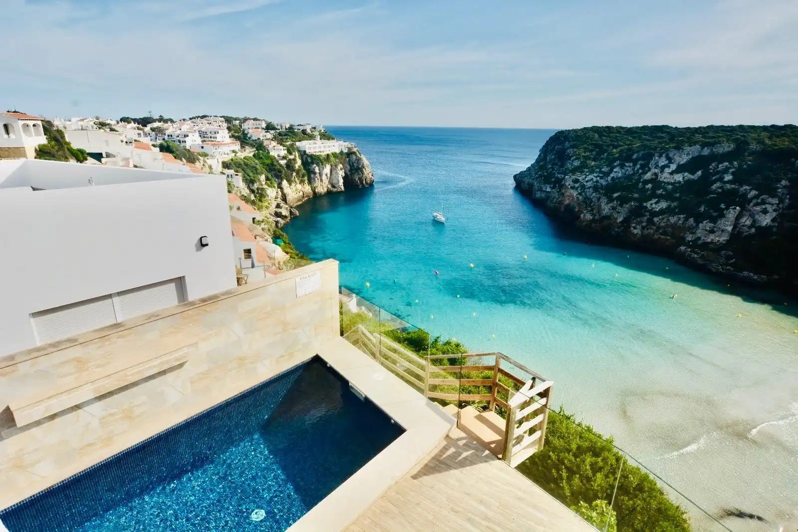 Piscina de Casa adosada en venta en Alaior con Aire acondicionado, Calefacción y Jardín privado