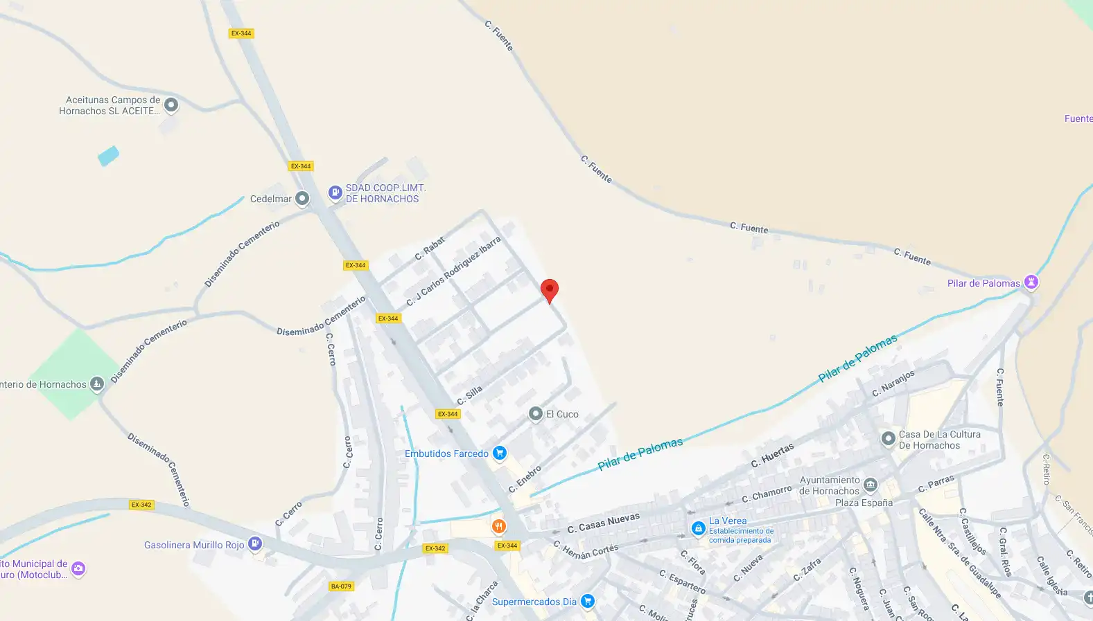 Außenansicht von Residential zum Verkauf in Hornachos