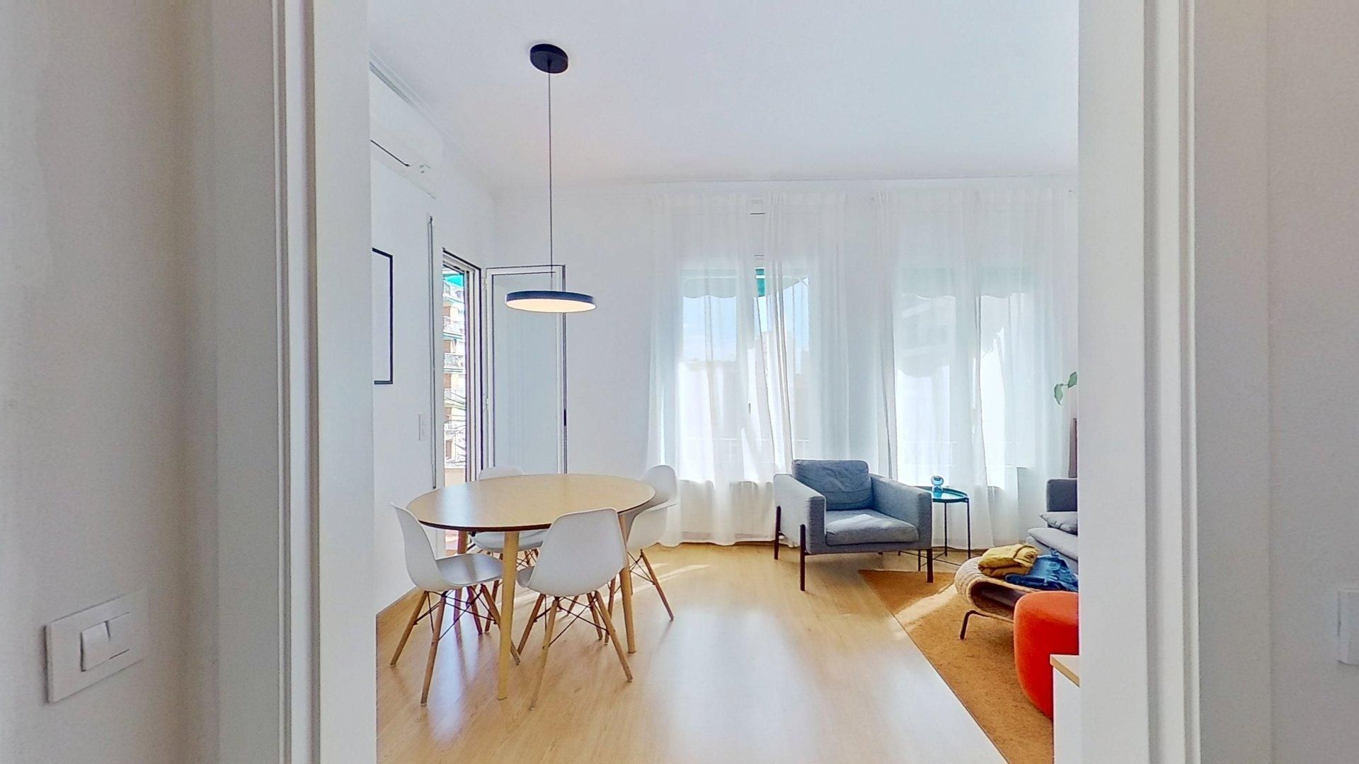 Living room of Flat for sale in Terrassa  with Air Conditioner, Heating and Terrace