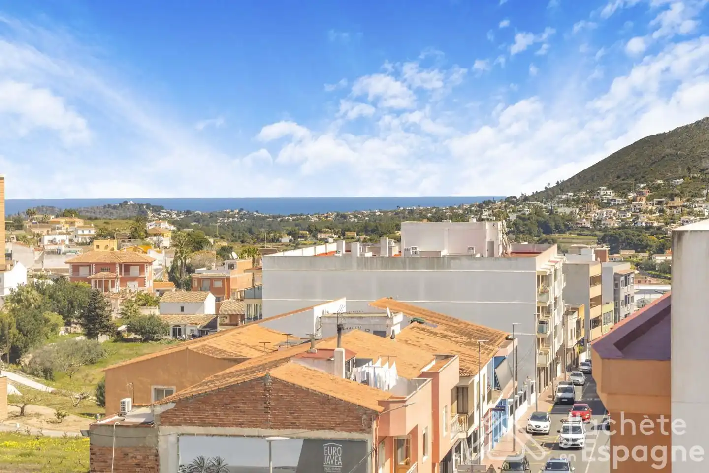 Vista exterior de Àtic en venda en Benitachell / El Poble Nou de Benitatxell amb Aire condicionat i Terrassa