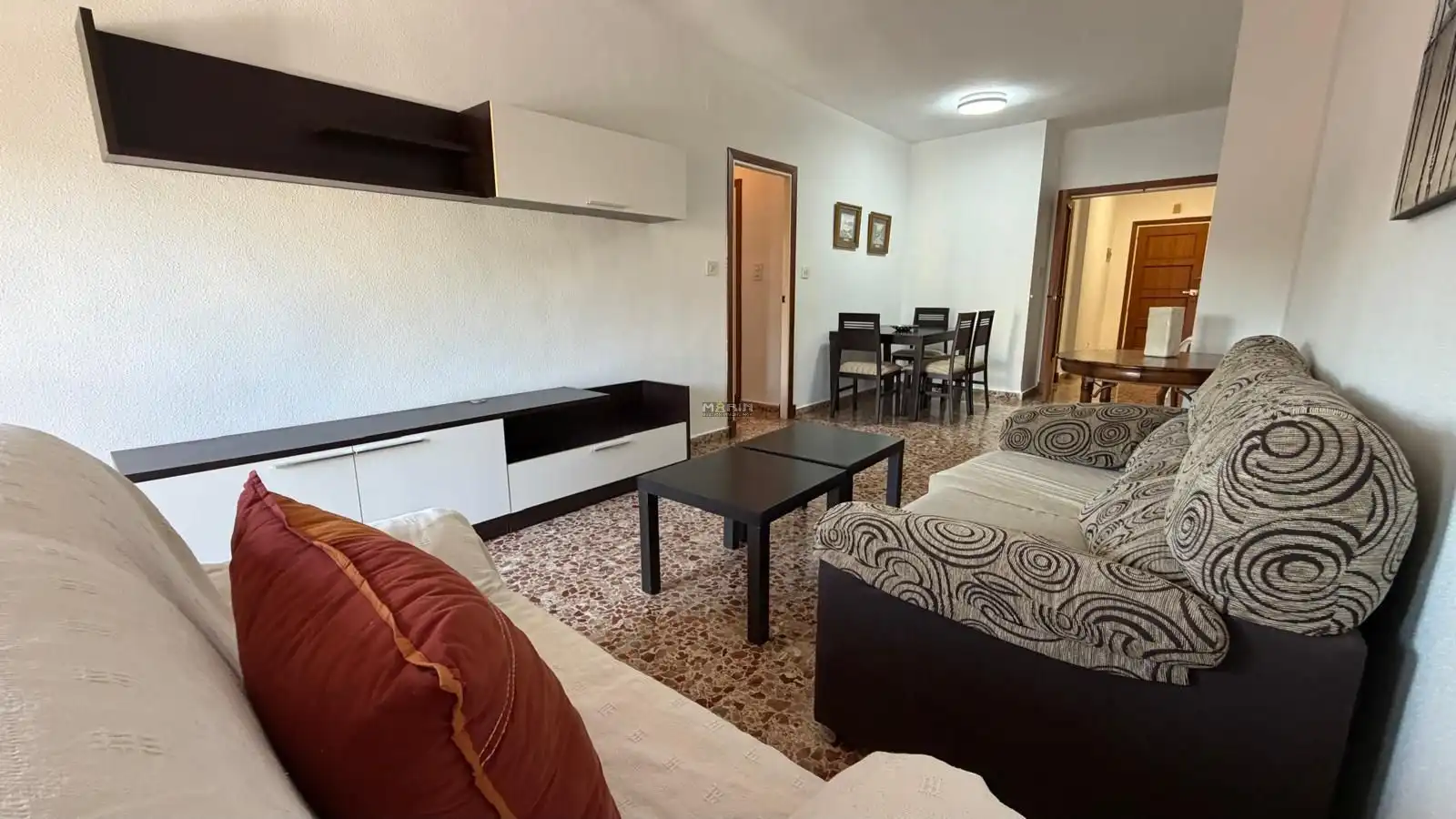 Living room of Flat for rent in Cartagena  with Furnished, Oven and Washing machine