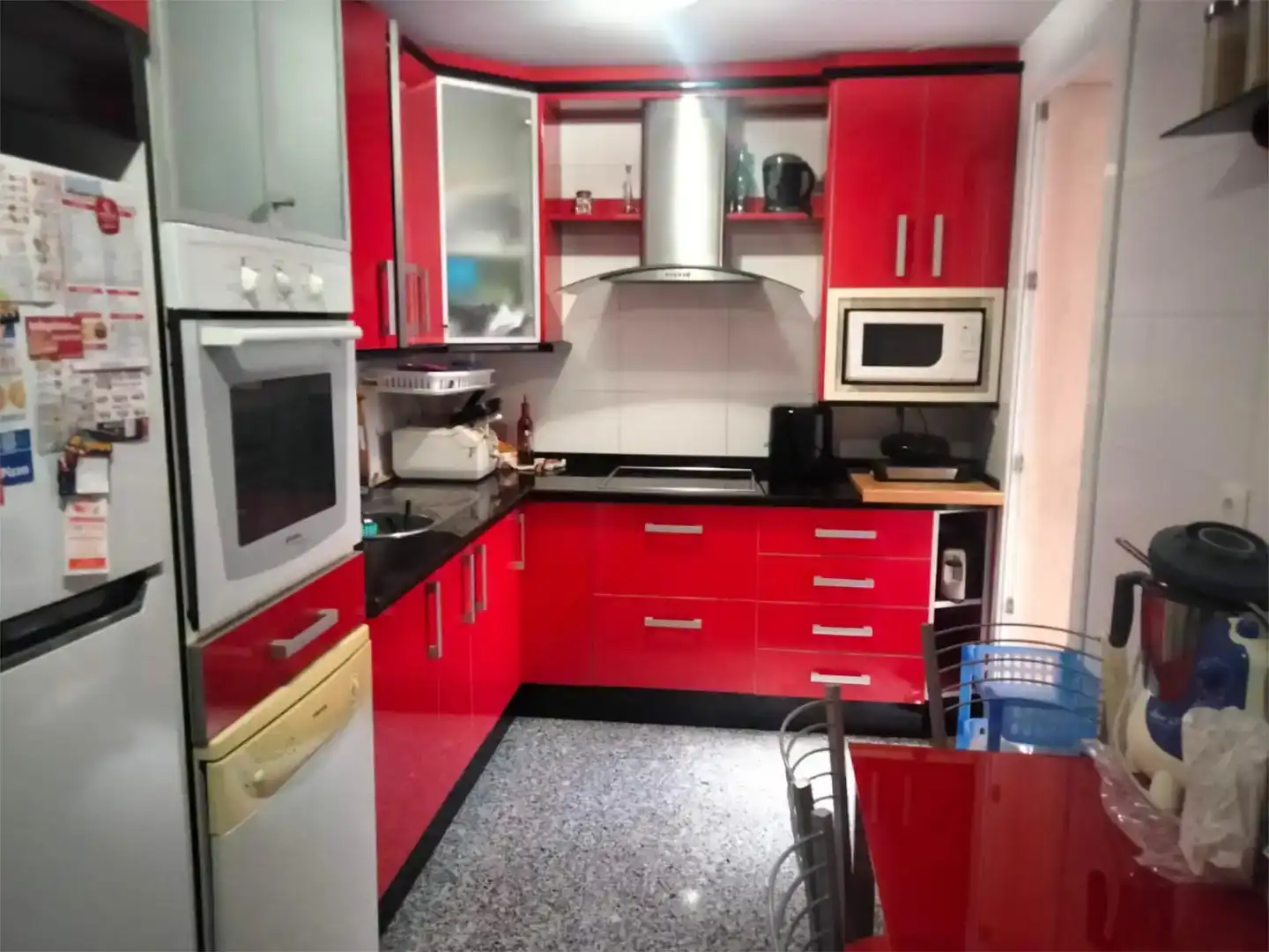 Cocina de Piso de alquiler en Mérida con Aire acondicionado