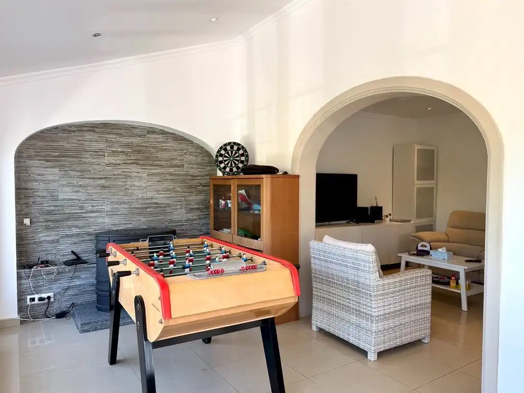 Sala de estar de Casa o chalet en venta en Jávea / Xàbia con Aire acondicionado, Calefacción y Jardín privado
