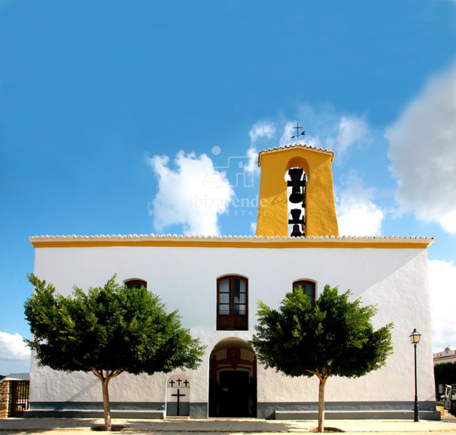 Exterior view of Attic to rent in Santa Eulària des Riu  with Air Conditioner, Heating and Terrace