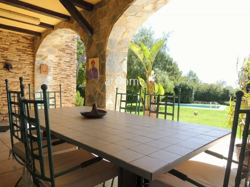Terraza de Finca rústica en venta en Puçol con Aire acondicionado, Calefacción y Jardín privado