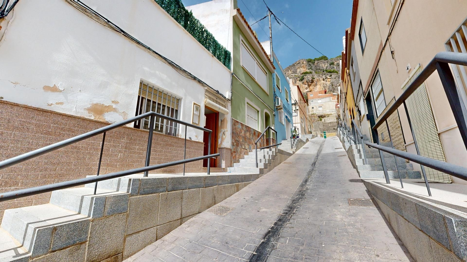 Exterior view of Single-family semi-detached for sale in Cullera  with Terrace and Storage room